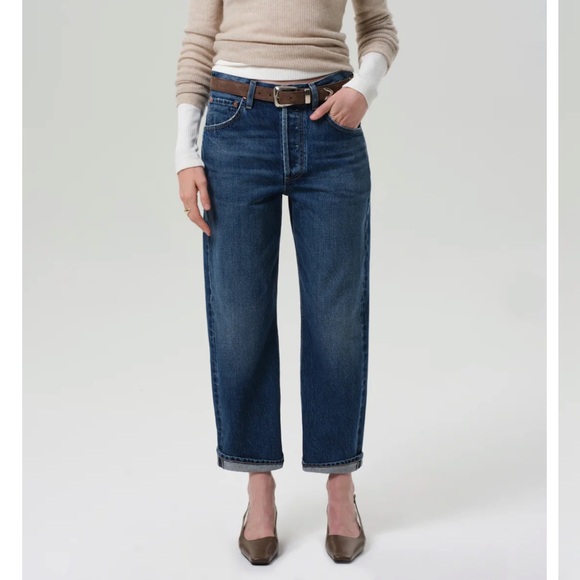 Citizens Of Humanity Denim - Citizens of Humanity Dahlia Bow Leg Baby Roll in Claremont